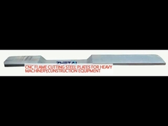 CNC-Flammschneider Stahlplatten für schwere Maschinen und Baumaschinen