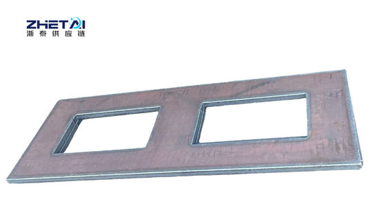 Kohlenstoffstahlplatten, auf kundenspezifische Weise, mit Cnc-Schnittwerkzeugen, mechanische Schweißteile